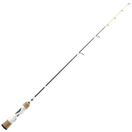 13 Fishing - Tickle Stick W/ White Reel Seat Rod W/ Larger Tip Guides - 27" Mag Light - Image 2