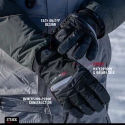 Striker Ice - Attack Gloves - Black 7 Striker Ice - Attack Gloves - Black -Fishing Shop 22109XX Attack Glove Infographic 2 1800x1800 89267.1629911914
