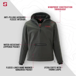 Striker Ice - Renegade Pullover - Charcoal -Fishing Shop 32142XX Renegade Pullover Infographic 1 1800x1800 04875.1629914056