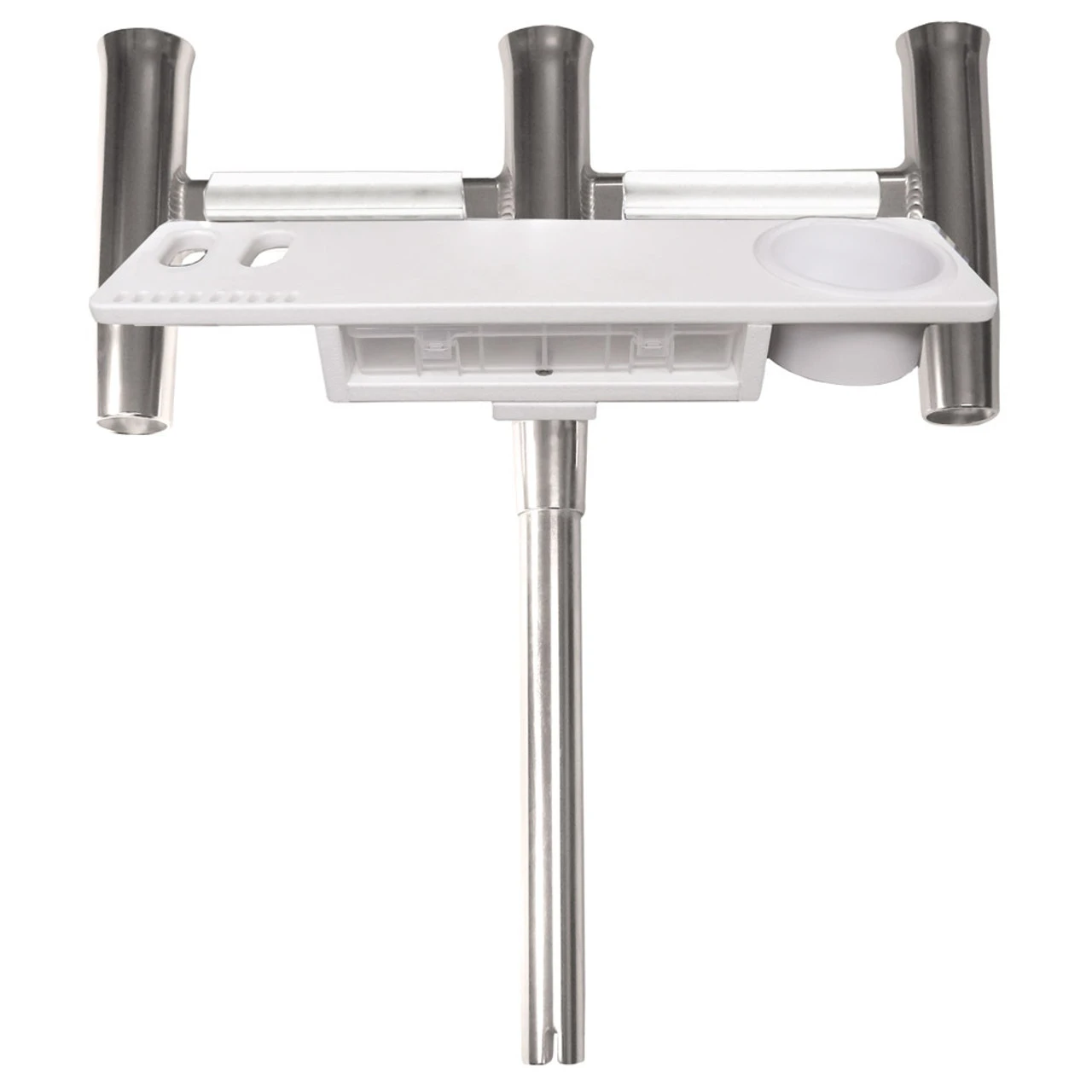 TACO Deluxe Trident Rod Holder Cluster Straight W/Tool Caddy 1 TACO Deluxe Trident Rod Holder Cluster Straight W/Tool Caddy