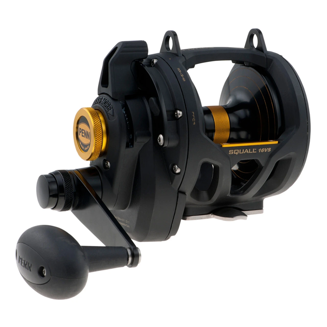 PENN SQL16VS Squall Lever Drag 2 Speed Conventional Reel 1 PENN SQL16VS Squall Lever Drag 2 Speed Conventional Reel