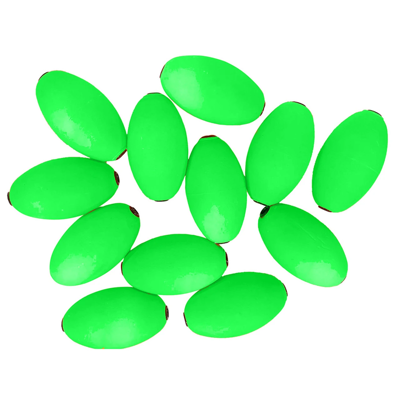 Tigress Oval Kite Floats - Green *12-Pack 1 Tigress Oval Kite Floats - Green *12-Pack