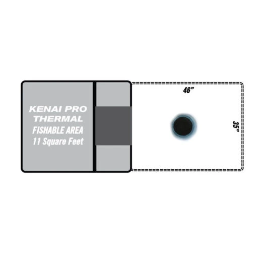 Clam Kenai Pro Portable 1 Man Thermal Shelter - Image 5