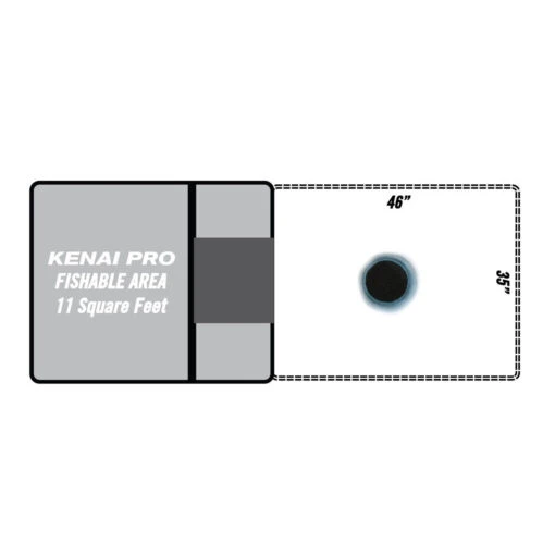 Clam Kenai Pro Portable 1 Man Ice Shelter - 115957 - Image 2