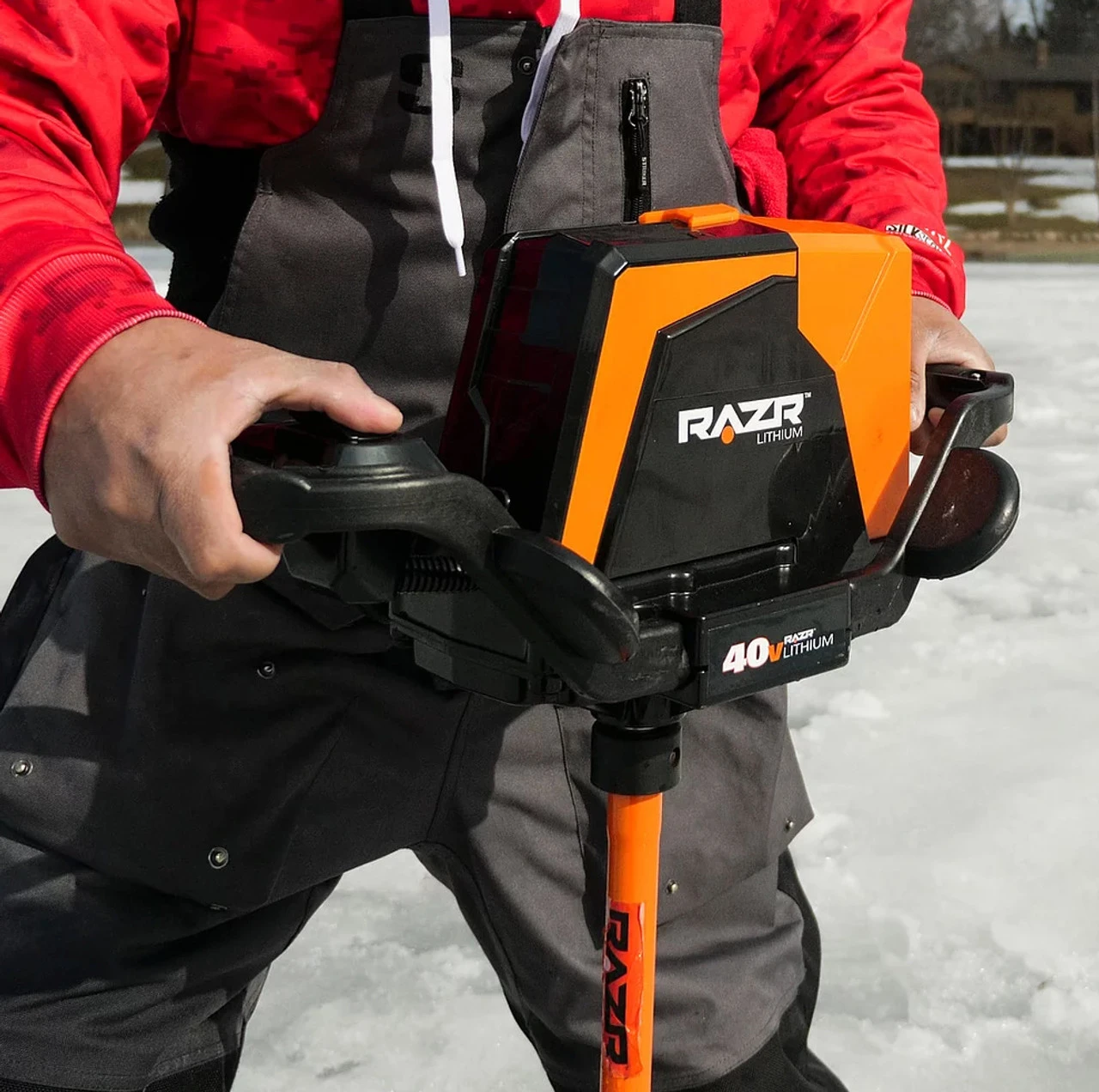 Razr 40V Lithium Ice Auger 8" Curved Blade - RLA8200R 7 Razr 40V Lithium Ice Auger 8" Curved Blade - RLA8200R - Image 7