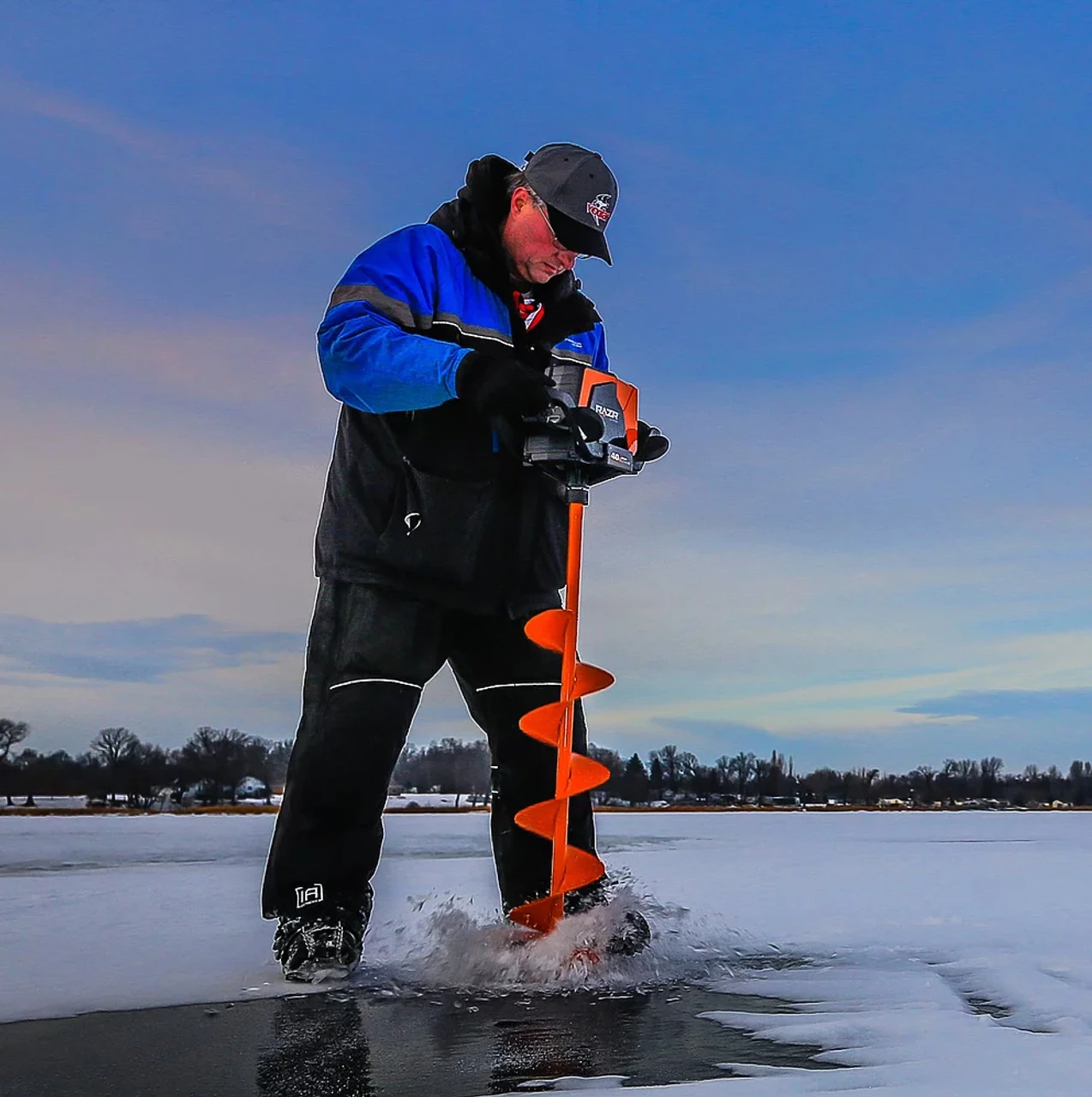 Razr 40V Lithium Ice Auger 8" Curved Blade - RLA8200R 5 Razr 40V Lithium Ice Auger 8" Curved Blade - RLA8200R - Image 5