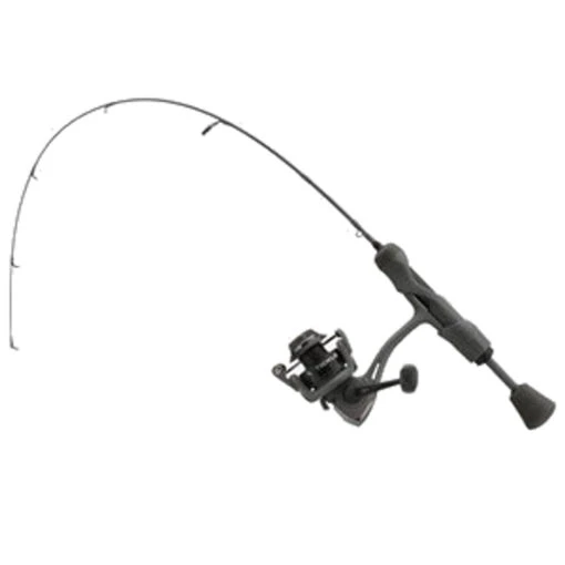 13 Fishing - Wicked Stealth Edition Combo 28" ML - Wicked + Carbon Blank (no Flat Tip) - Black/Grey Camo - StealthW-28ML